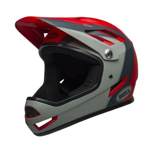 Casque Bell Sanction Rouge/Gris Casque Bell Sanction Rouge/Gris -Vélo Elegant Magasin casque bell sanction rouge gris 1