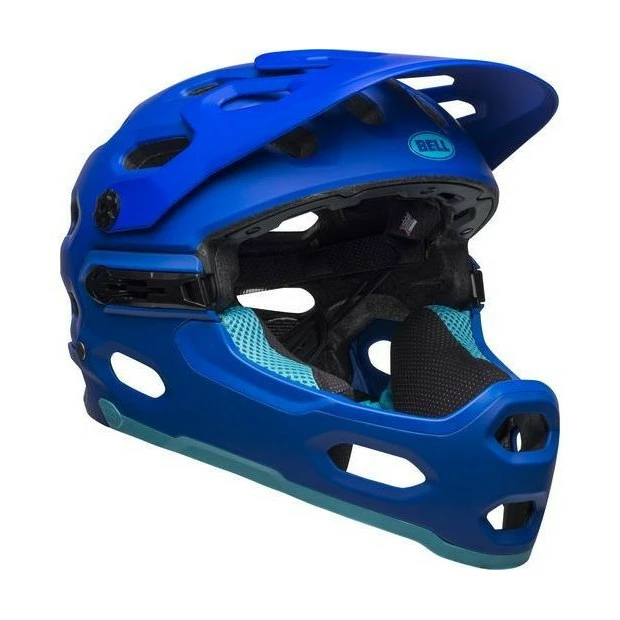 Casque Bell Super 3R MIPS Bleu Mat/Bleu Clair Casque Bell Super 3R MIPS Bleu Mat/Bleu Clair -Vélo Elegant Magasin casque bell super 3r mips bleu mat bleu clair