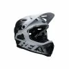 Casque Bell Super DH MIPS Noir/Blanc Mat