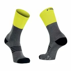 Chaussettes Hiver Northwave Extreme Pro Gris/Jaune
