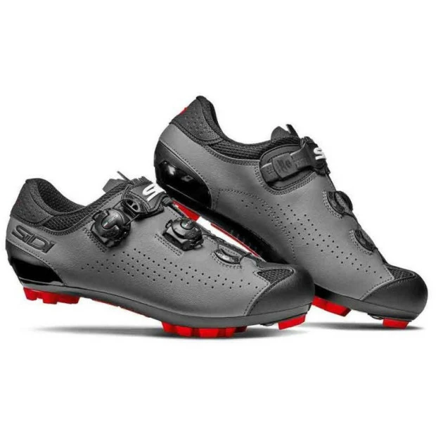 Chaussures VTT Sidi Eagle 10 Mega Gris/Noir Chaussures VTT Sidi Eagle 10 Mega Gris/Noir -Vélo Elegant Magasin chaussures vtt sidi eagle 10 mega gris noir