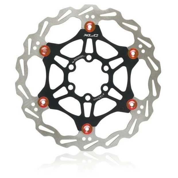 Disque de frein XLC BR-X50 noir/rouge 160 mm Disque De Frein XLC BR-X50 Noir/rouge 160 Mm -Vélo Elegant Magasin disque de frein xlc br x50 noir rouge 160 mm