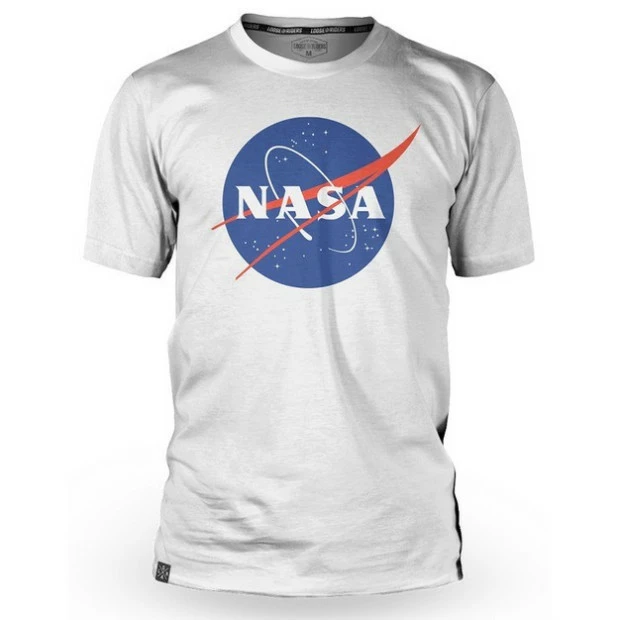 Maillot Manches Courtes Loose Riders Nasa Emblem Blanc Maillot Manches Courtes Loose Riders Nasa Emblem Blanc -Vélo Elegant Magasin maillot manches courtes loose riders nasa emblem blanc