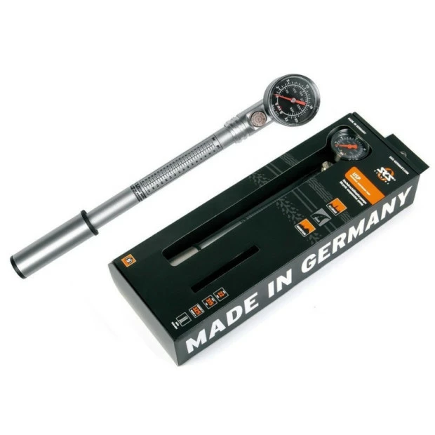 Pompe fourche + amortisseur Universal SKS 22 bars Pompe Fourche + Amortisseur Universal SKS 22 Bars -Vélo Elegant Magasin pompe fourche amortisseur universal sks 22 bars