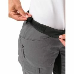 Short Femme Avec Insert Vaude Tremalzo II Noir -Vélo Elegant Magasin short femme avec insert vaude tremalzo ii noir 4